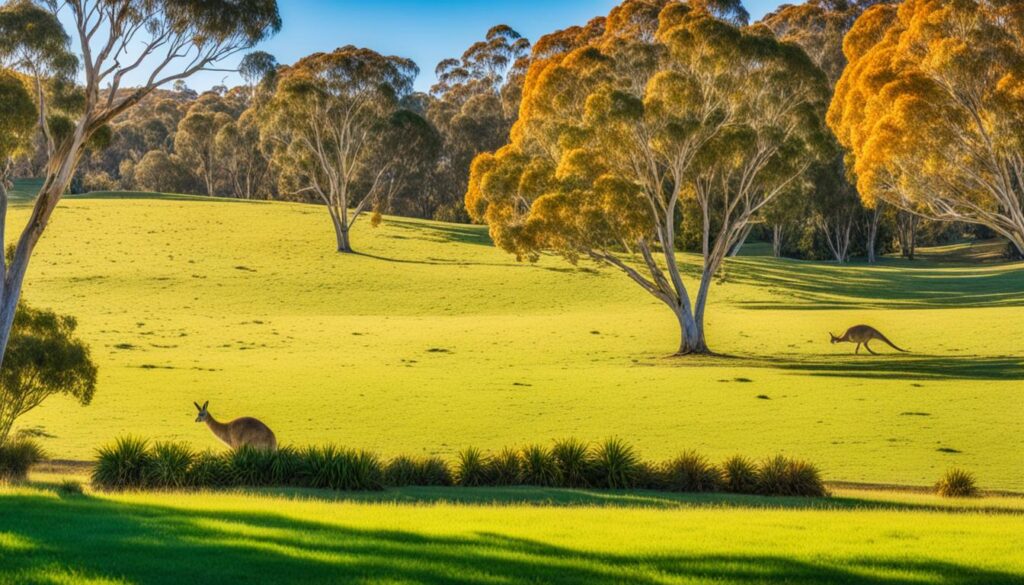 Australian fall weather