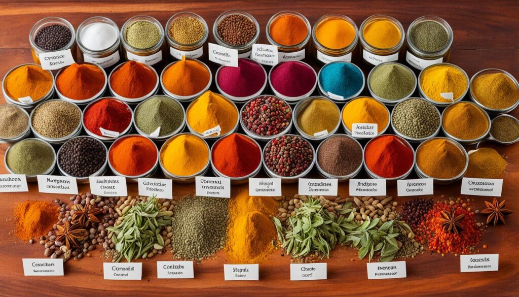 Moroccan spices