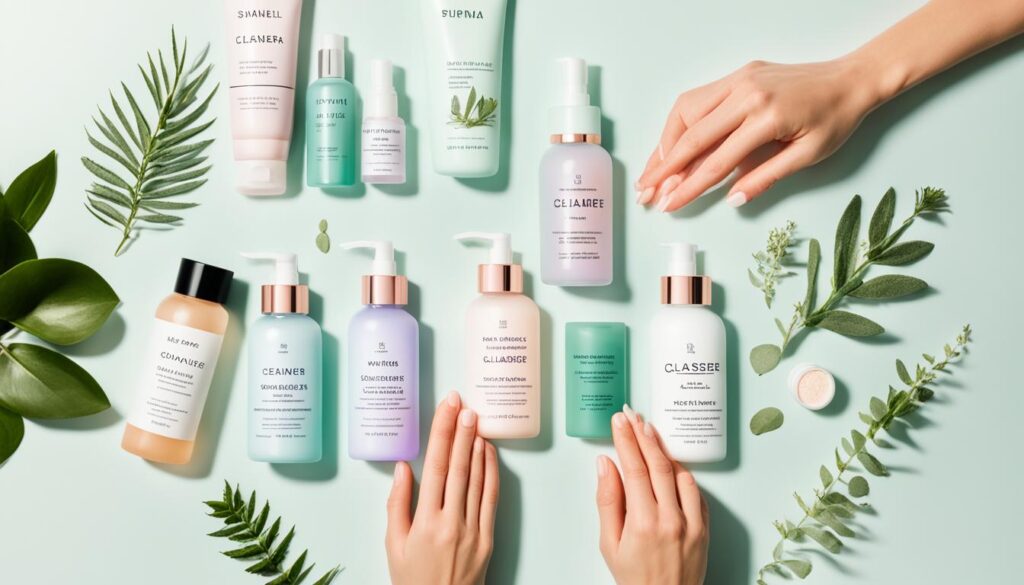 cleansing routine