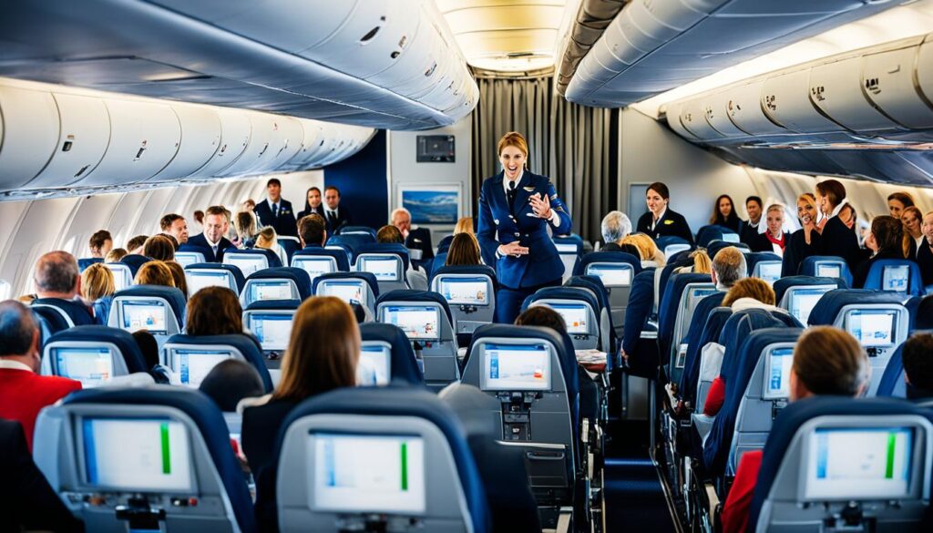 Airplane emergency procedures