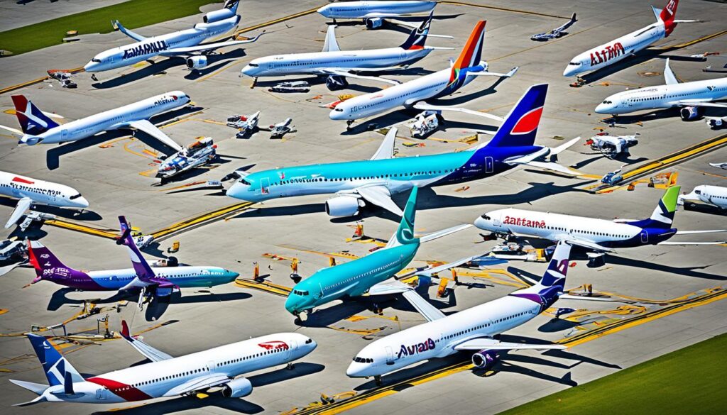 Key players South America aviation