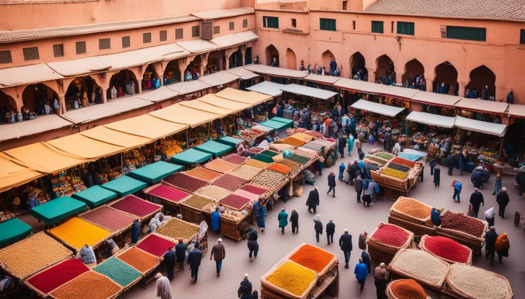 Marrakech markets