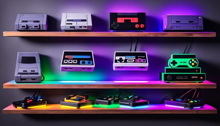 Retro gaming consoles