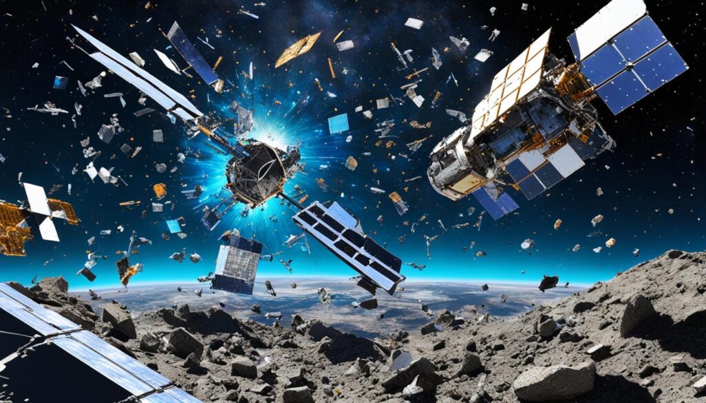 Space debris field analysis
