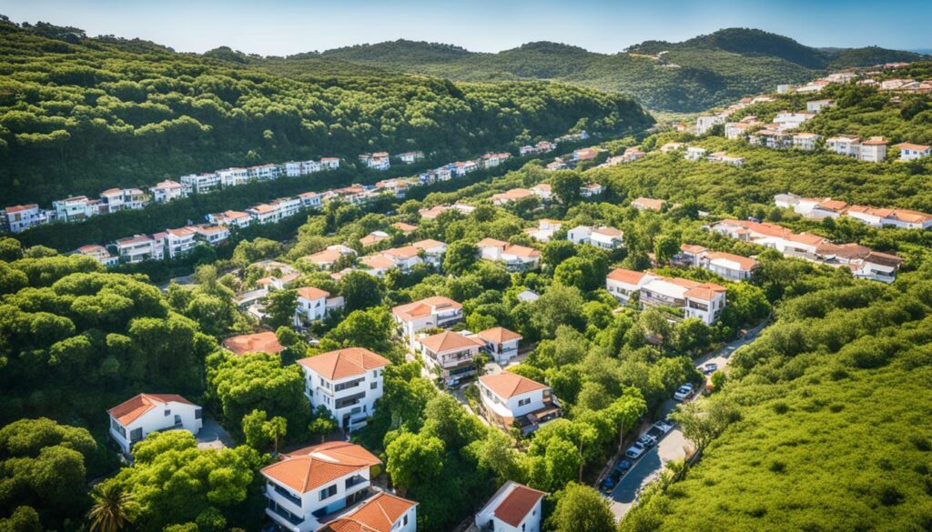 Vinhedo residential area