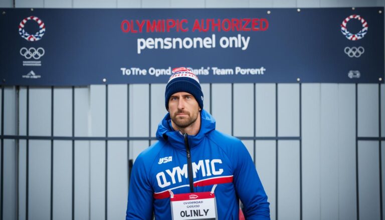 breaking olympics rules