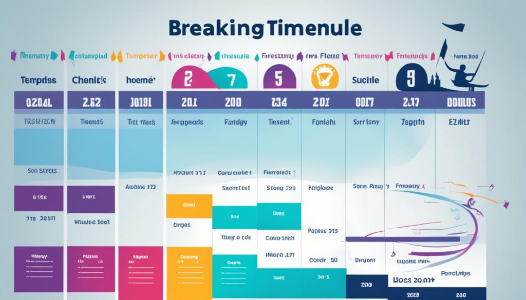 breaking schedule