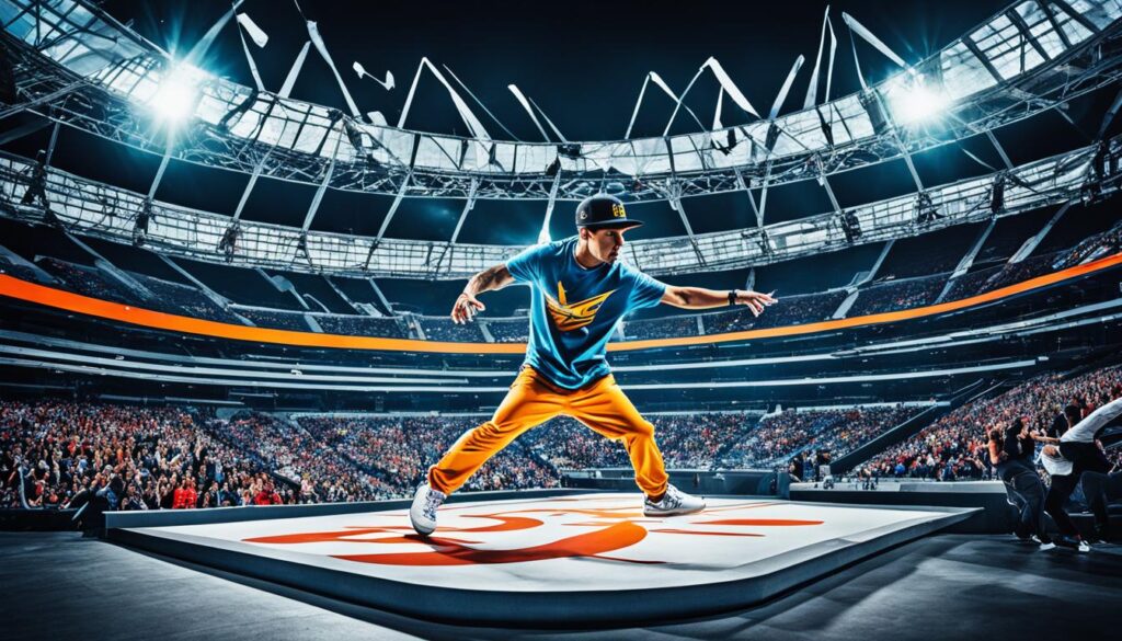 breaking street to sport