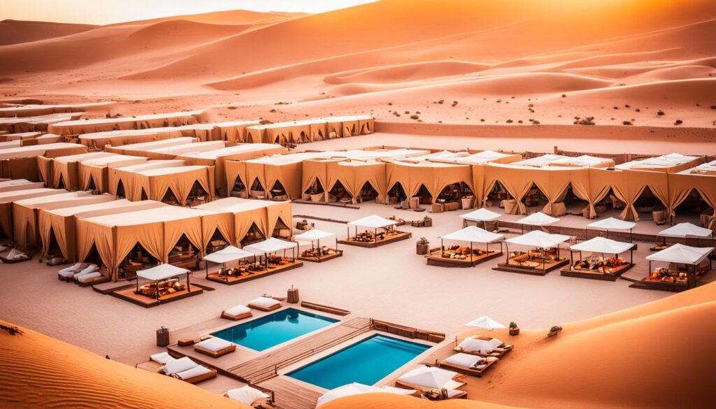 luxury desert camps