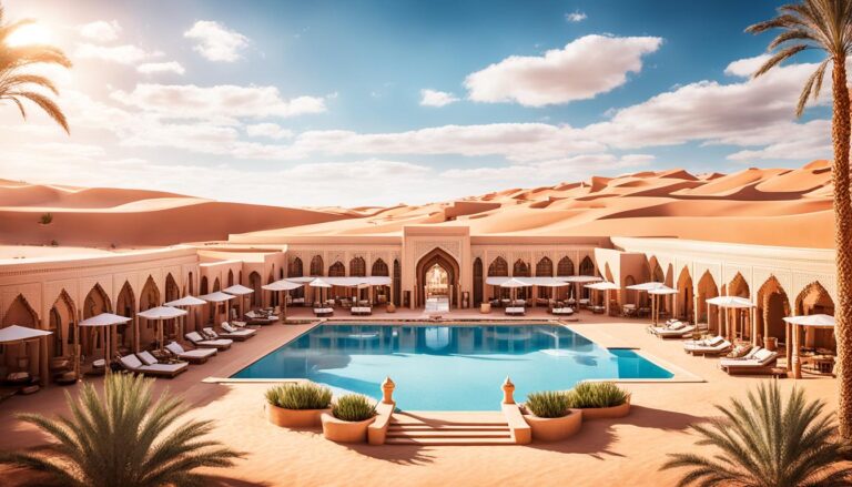 luxury desert resorts in Merzouga