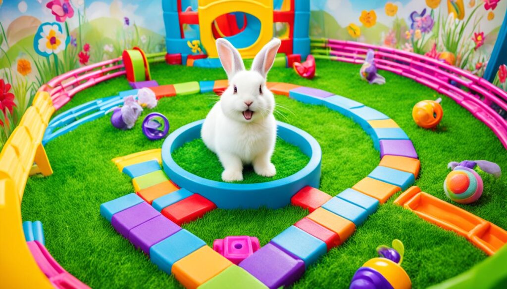 rabbit play