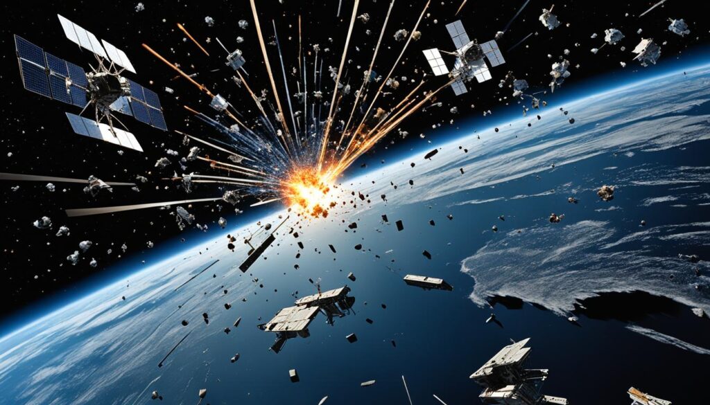 satellite collision