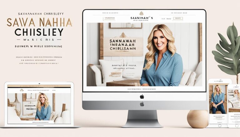 savannah chrisley website design