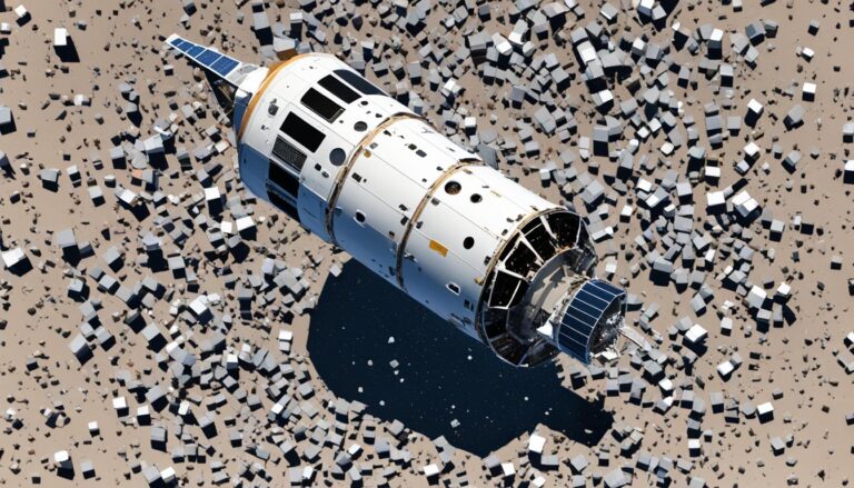 space debris field analysis