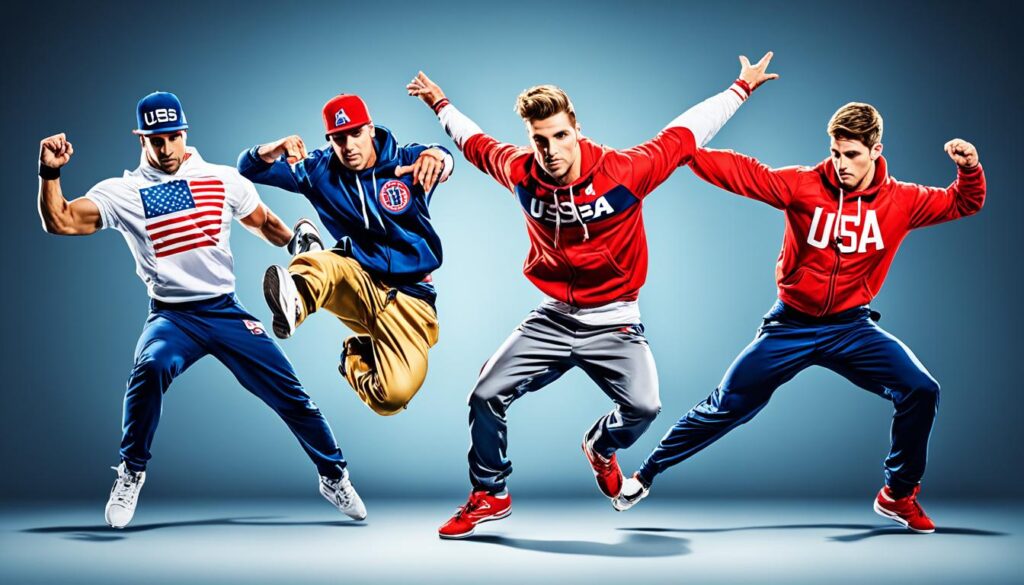 team usa breakdancers