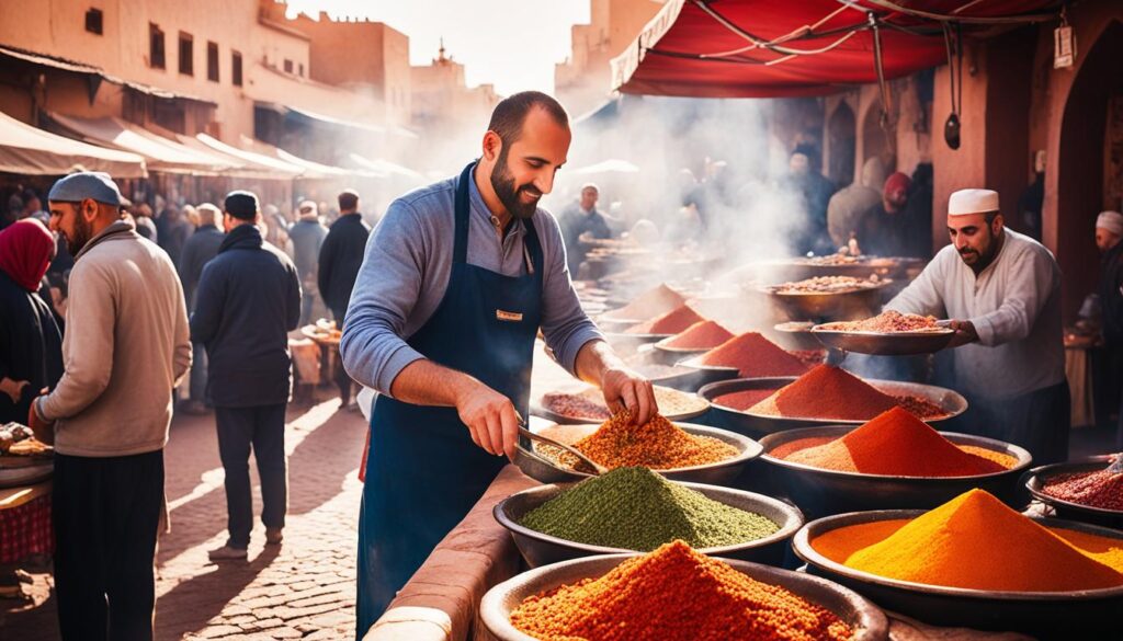 Authentic Moroccan Food in Marrakech