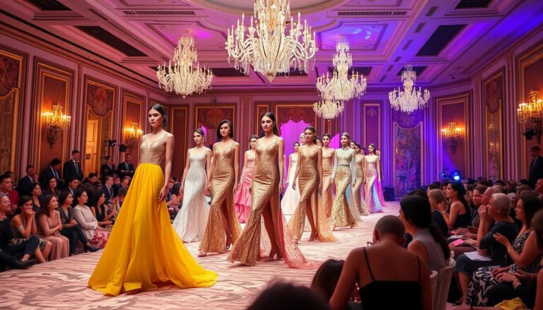 designer clothing showcases