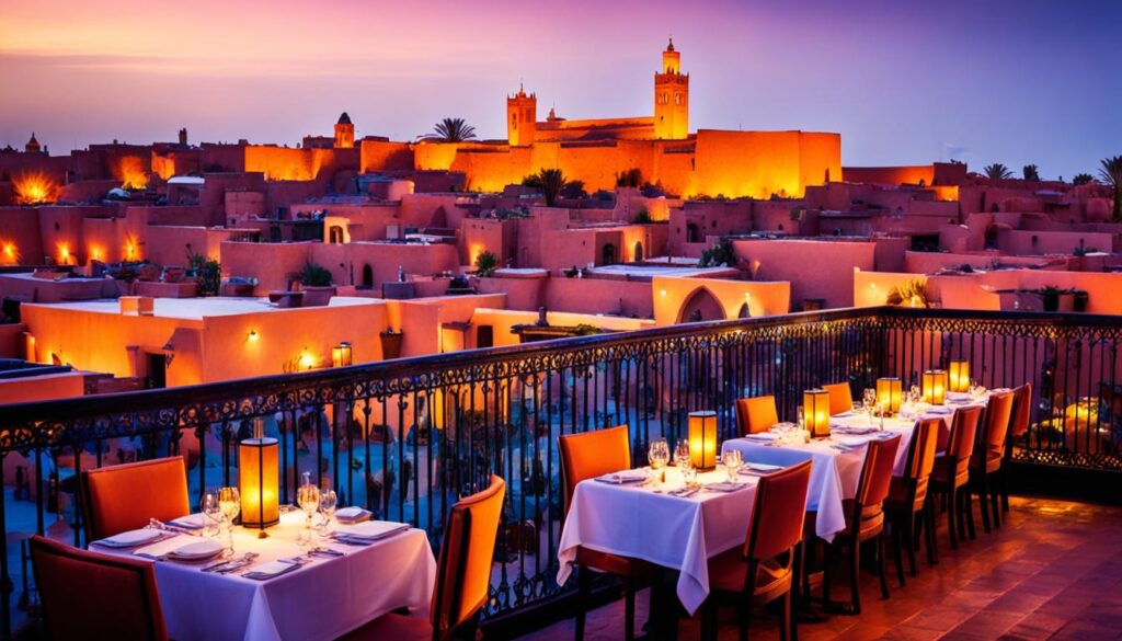 medina rooftop restaurants marrakech