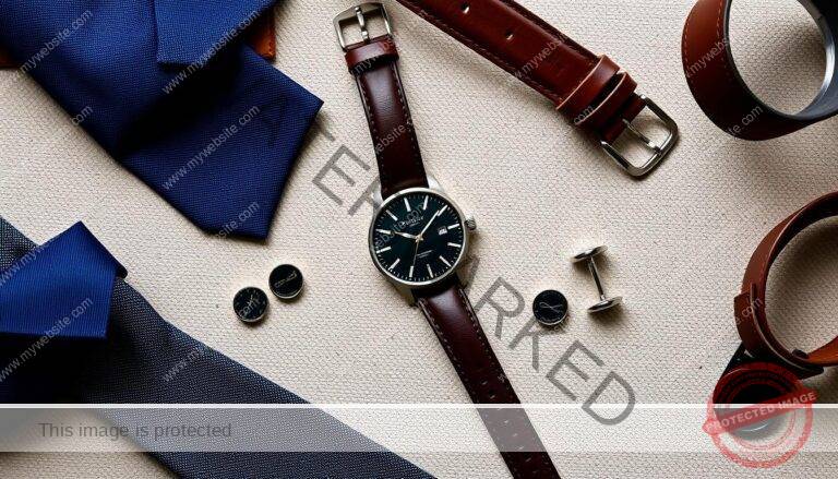 men's fashion accessory pairings