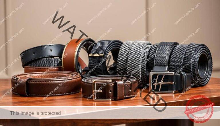 men's fashion belt styles