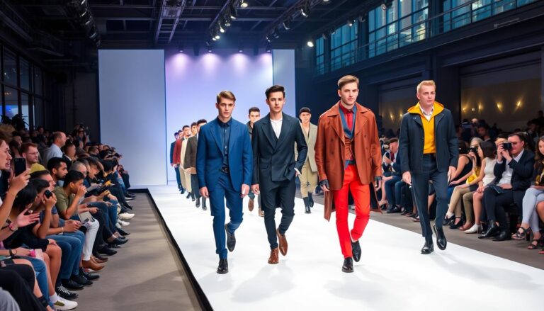 men's fashion event coverage