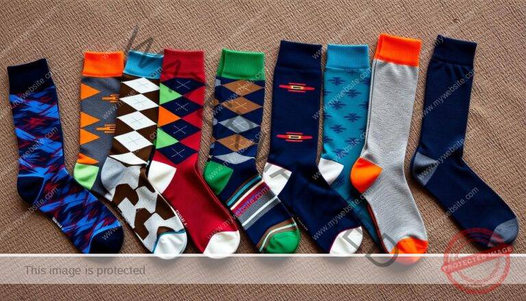 men's fashion socks trends