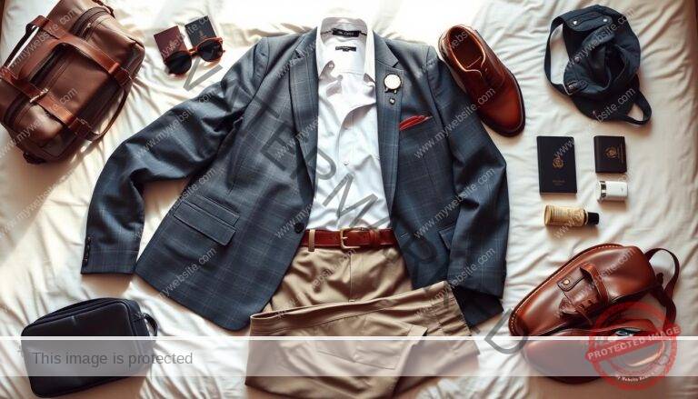 men's fashion travel outfit tips