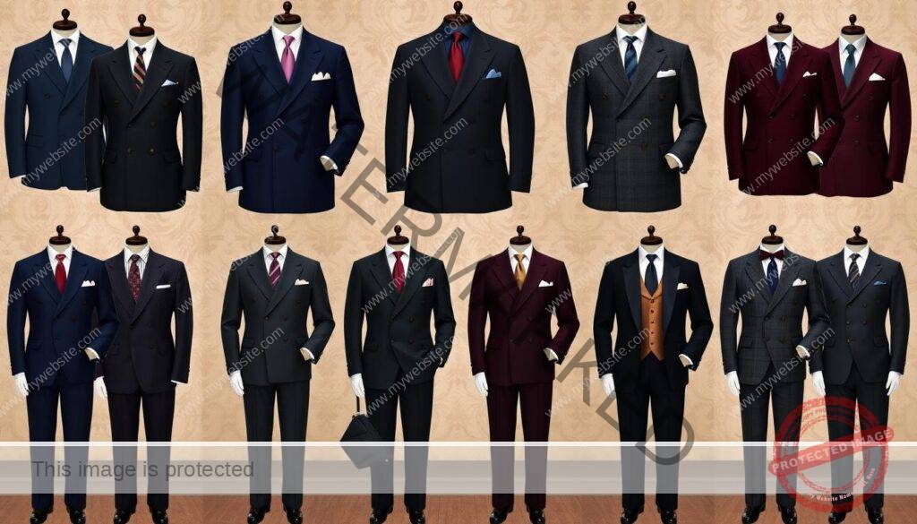 1940s formal suits