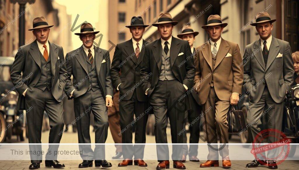 1940s men's fashion