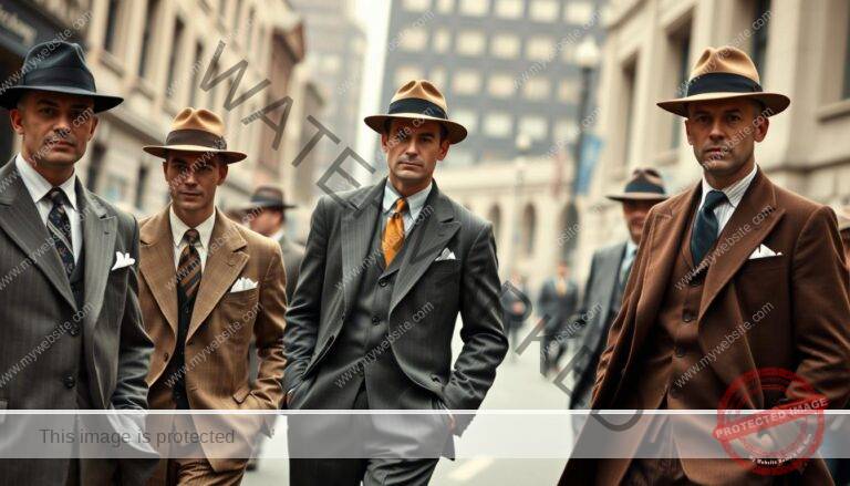 1940s mens fashion