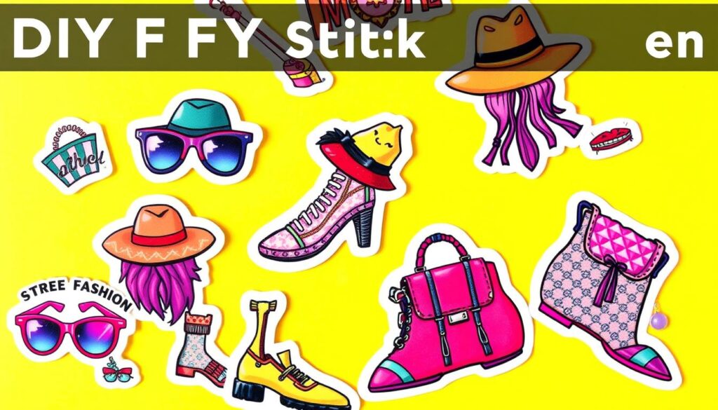 DIY Fashion Sticker Designs