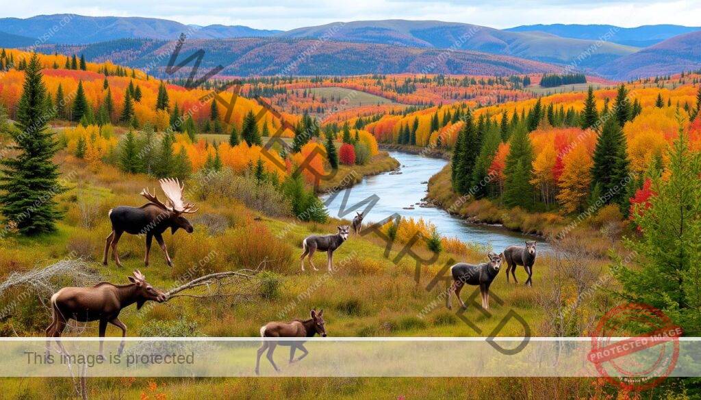 Parc Omega wildlife