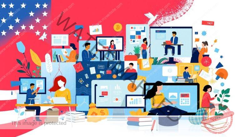 Popular online learning platforms USA