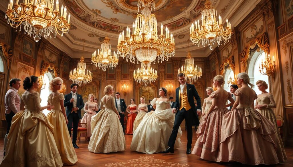 Rococo fashion influence