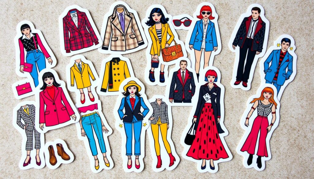 fashion stickers