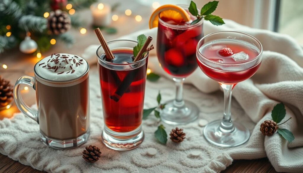 festive beverages