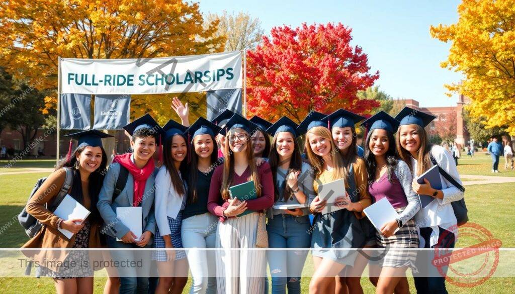 full-ride scholarships