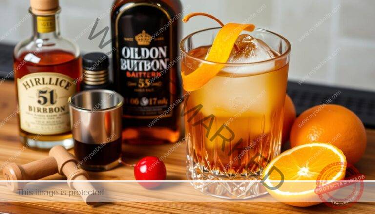 what's in an old fashioned recipe drink