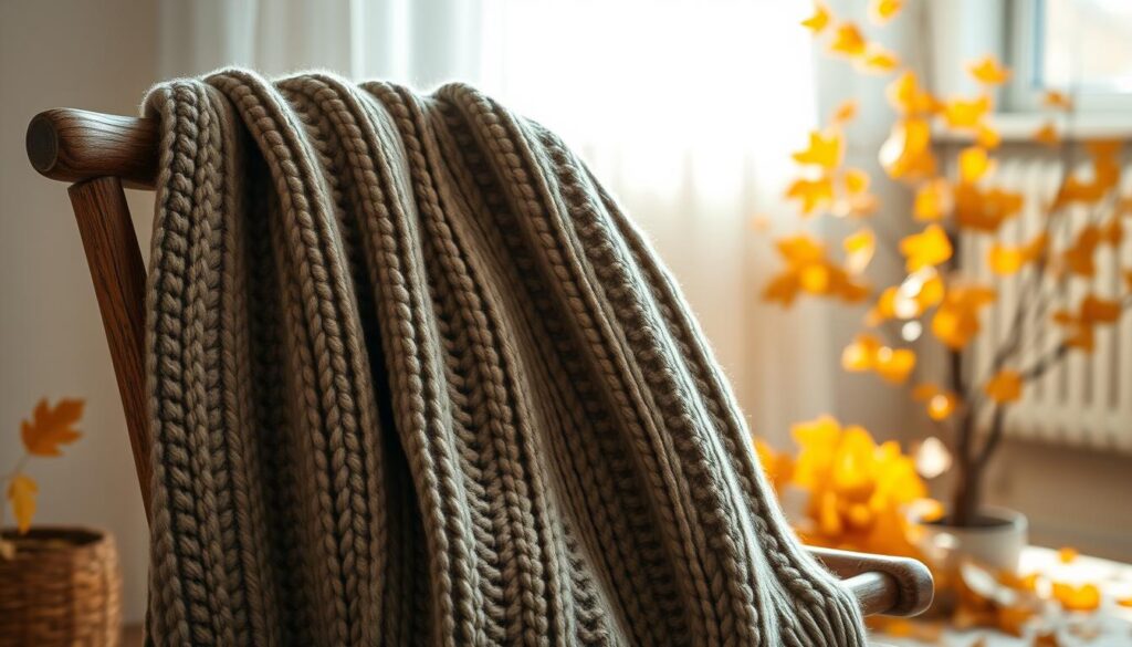 Alpaca chunky knit sweater