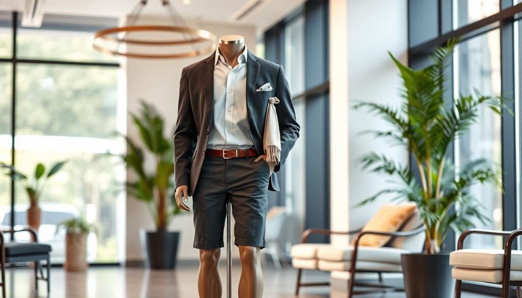 Bermuda Shorts in Business Attire