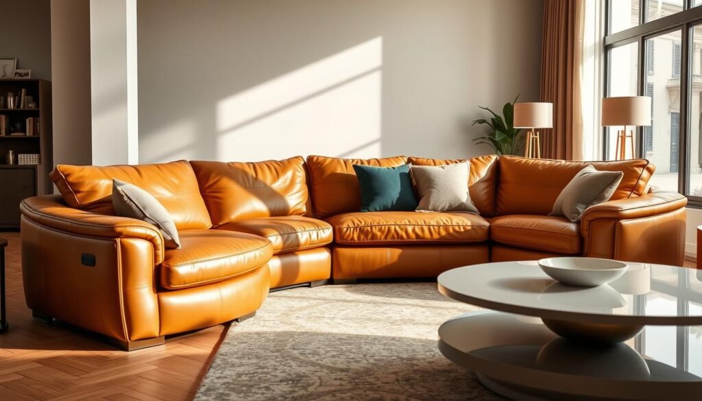 Camel Sandwich Sectional