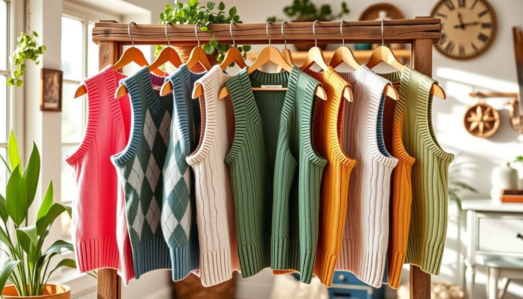knitted vest trends