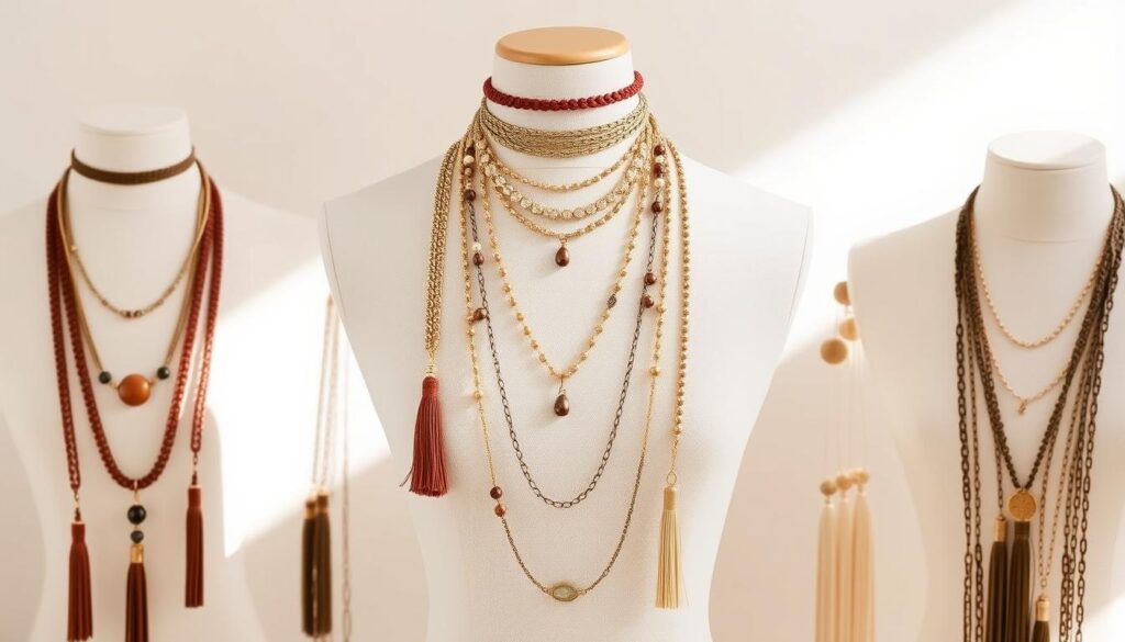 layered necklace trends