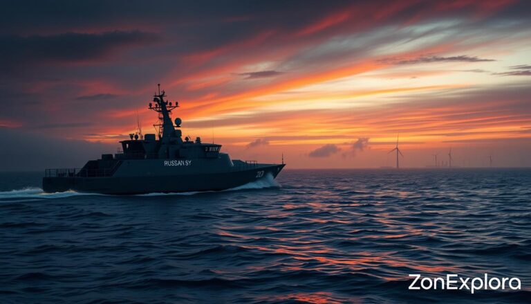 Russian spy ship English Channel surveillance Critical infrastructure mapping