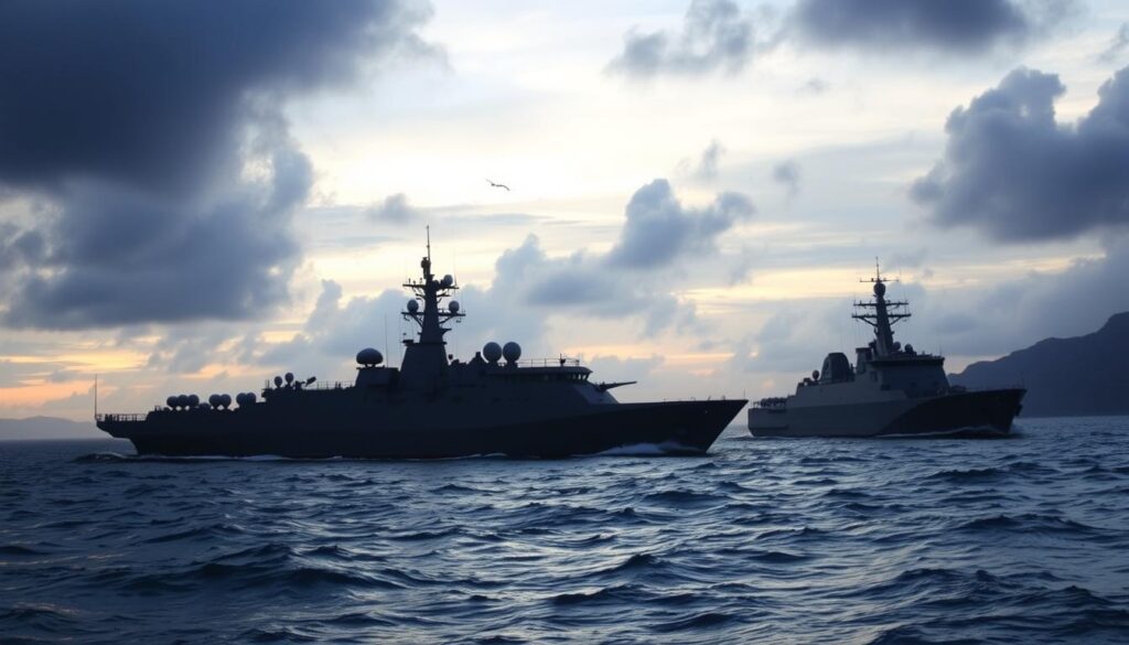 spy ships in european waters