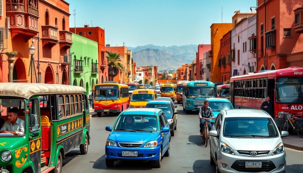 transportation in morocco