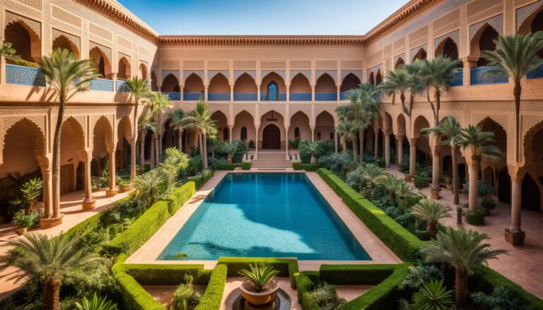 Moroccan palaces and Riads