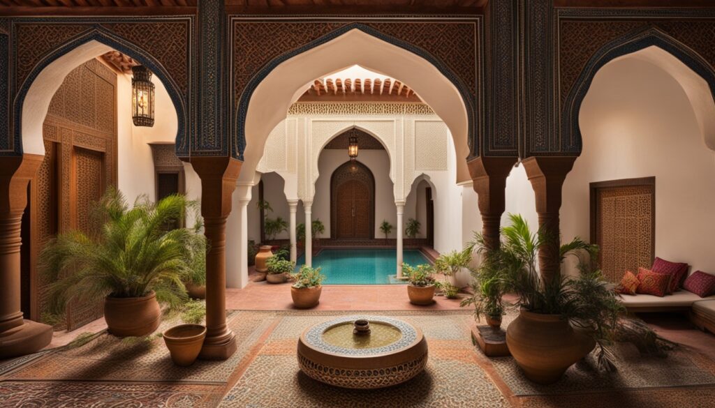 Moroccan riads