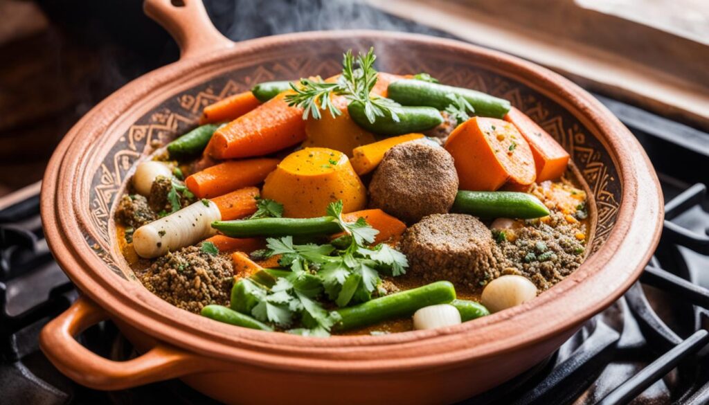Moroccan tagine cooking equipment