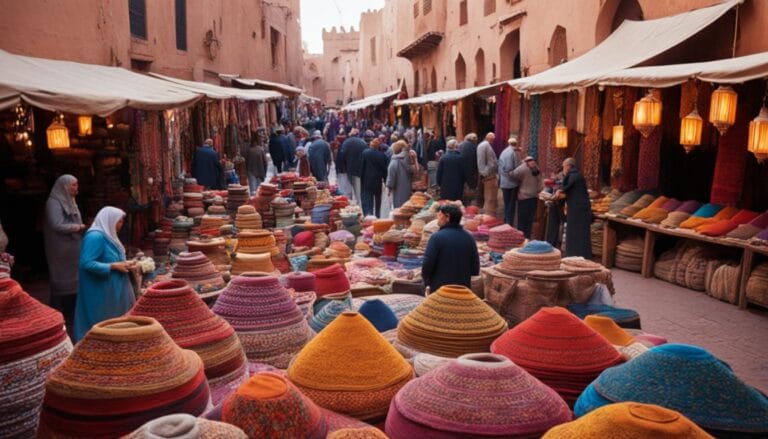 moroccan handicrafts and souvenirs